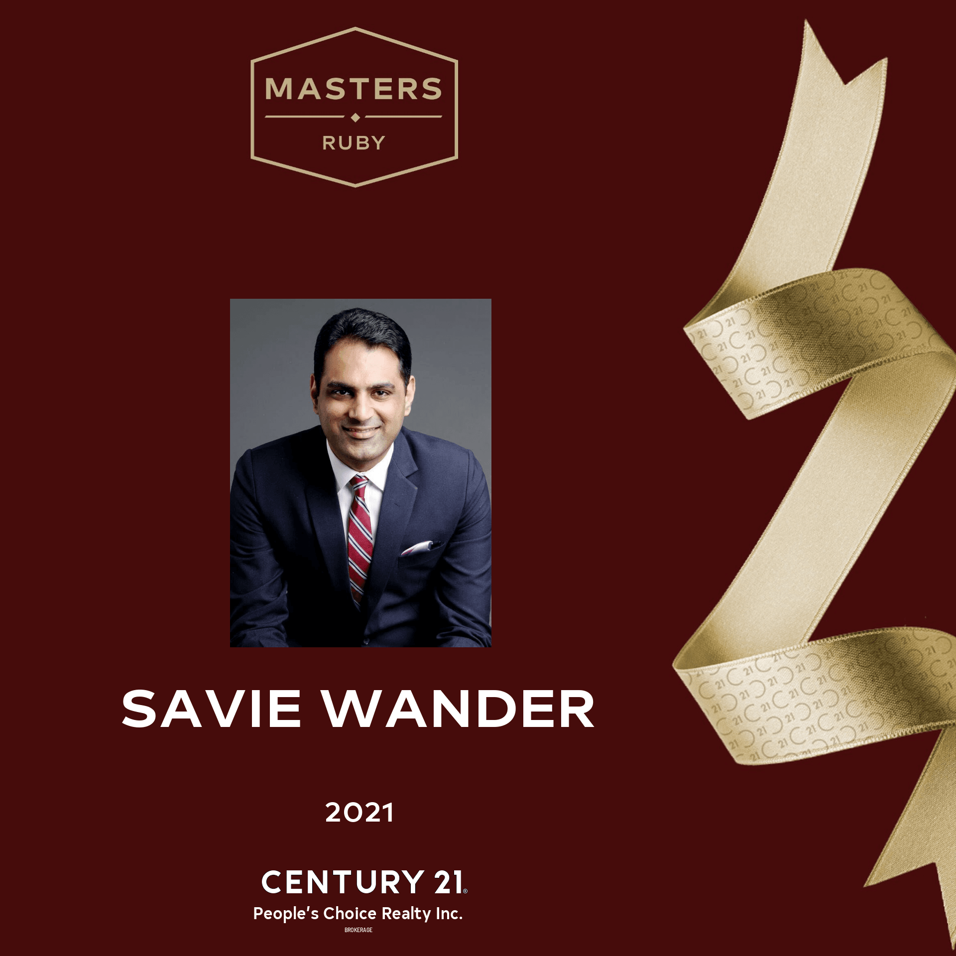 Masters Ruby Award, 2021