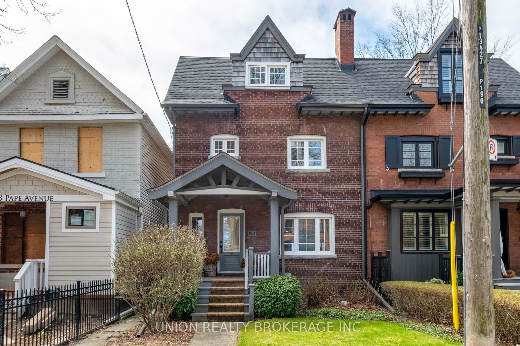 190 Pape Avenue, Toronto - Semi-Detached