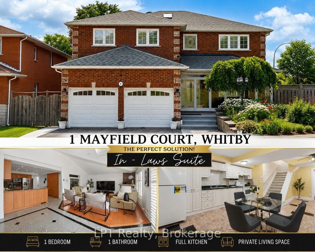 1 Mayfield Crescent, Whitby, ON L1N 8P3