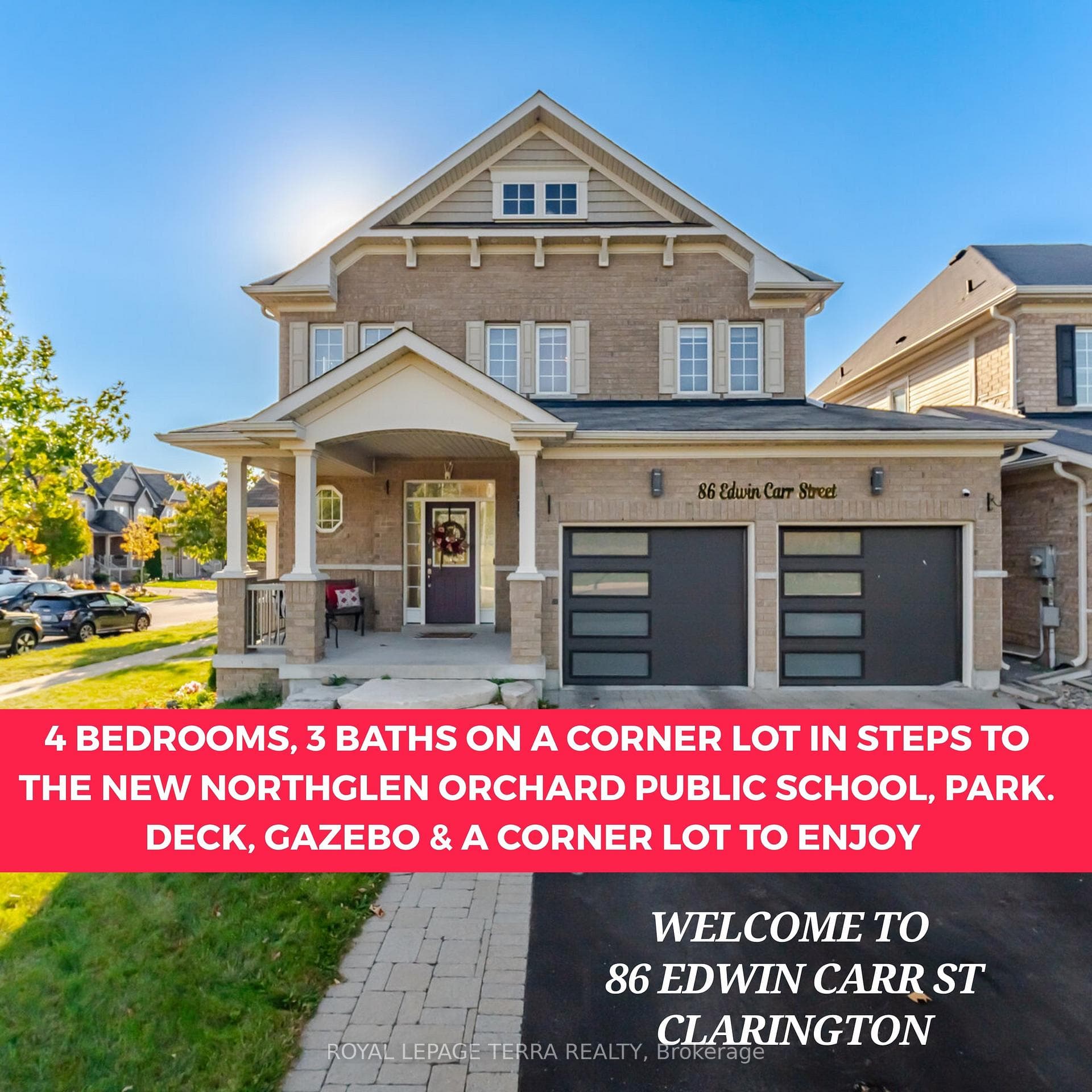86 Edwin Carr Street, Clarington, ON L1C 0R4