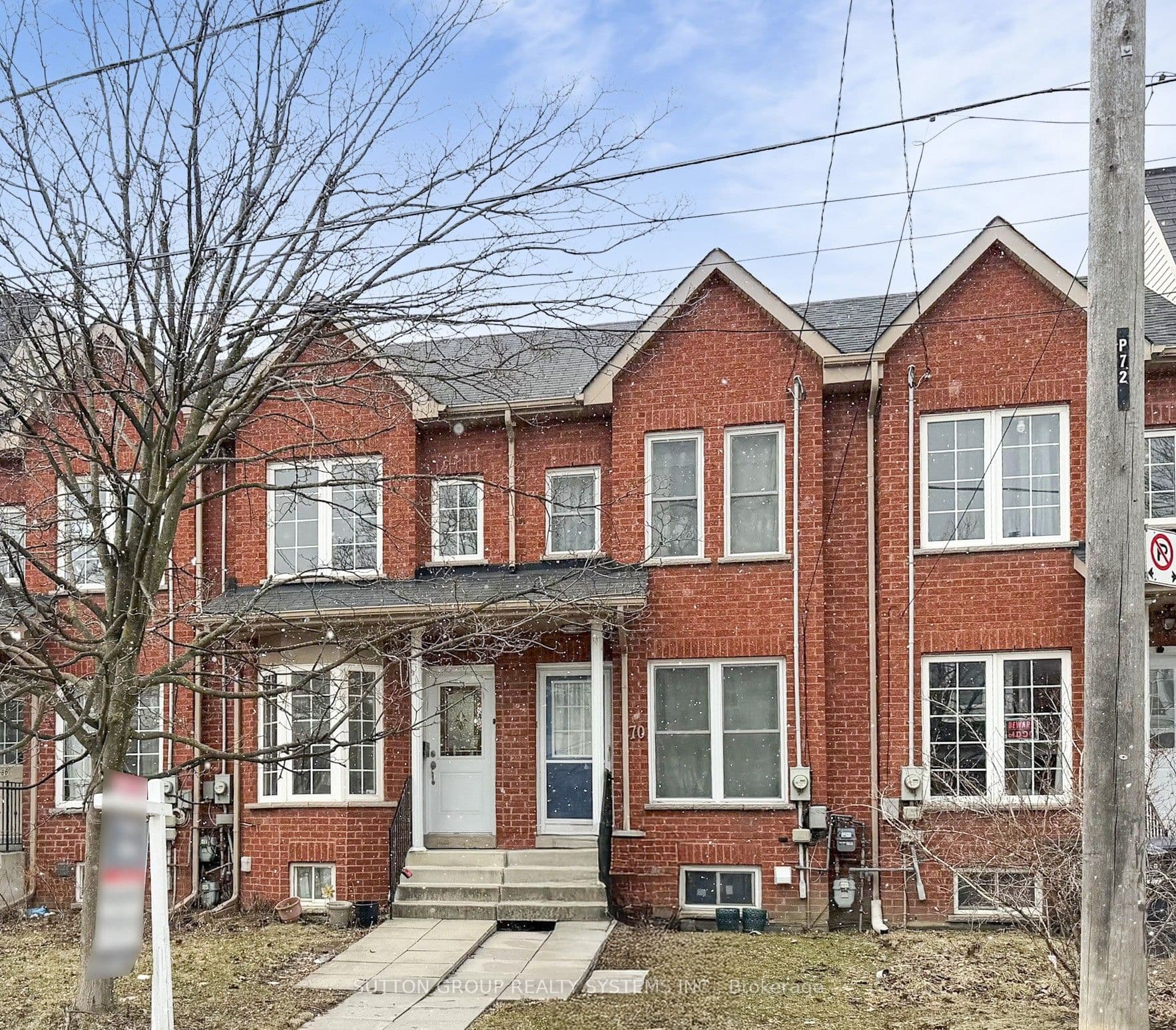 68 Osler Street, Toronto - Att/Row/Townhouse