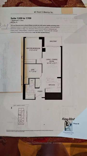 65 East Liberty Street 1309, Toronto, ON M6K 3R2