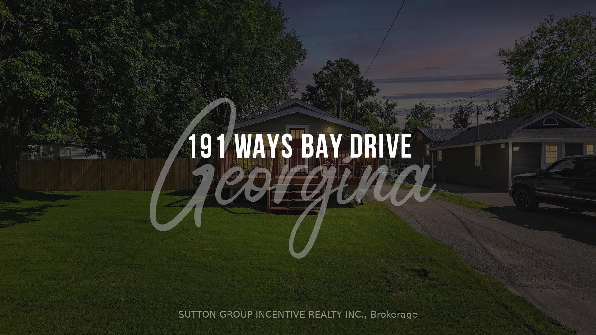 191 Ways Bay Drive, Georgina, ON L4P 2M6